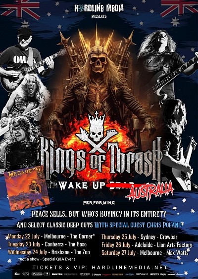 Kings Of Thrash Australian Tour 2024