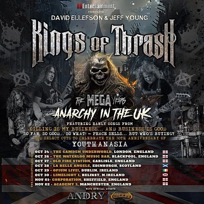 Kings Of Thrash UK Tour 2024