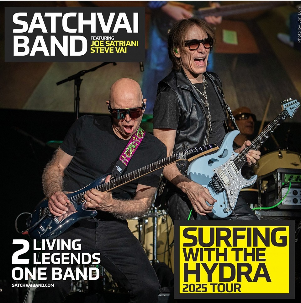 Satch Vai Band UK tour 2025